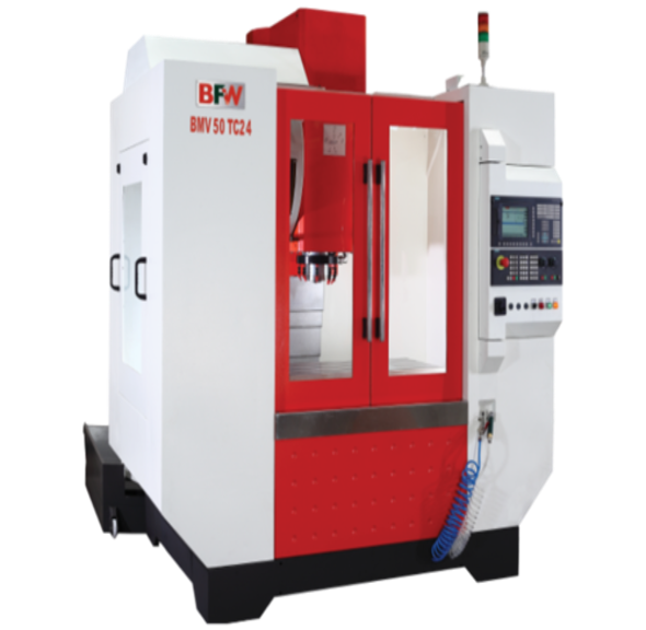 BFW BMV 50 CNC milling capability